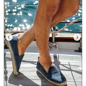 J McLauglin men’s Rafe Suede Espadrilles 11